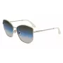 Victoria Beckham VB225S-734 Occhiali da sole donna oversize quadrati - Montatura in acetato havana con lenti marroni sfumate - 59 mm