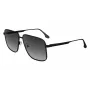 Occhiali da sole donna Victoria Beckham VB243S, montatura nera lucida, lenti grigie, 57/13/140 mm