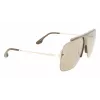 Occhiali da sole da donna Victoria Beckham VB627S-207 a occhio di gatto havana marrone sfumato 64 mm