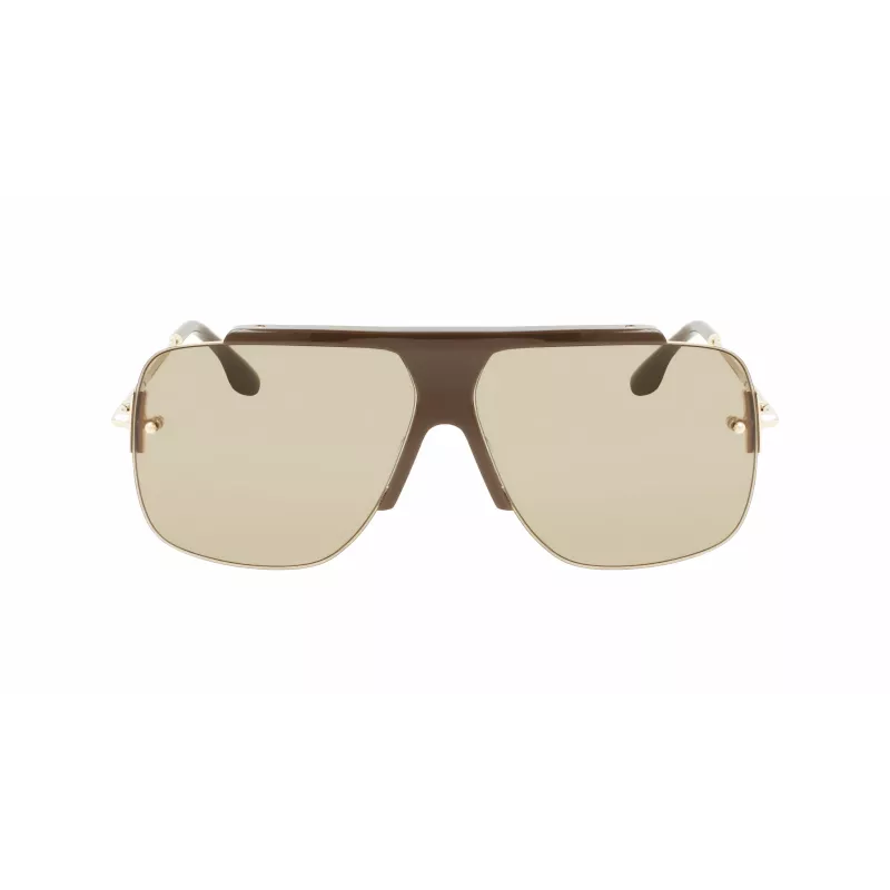 Occhiali da sole da donna Victoria Beckham VB627S-207 a occhio di gatto havana marrone sfumato 64 mm