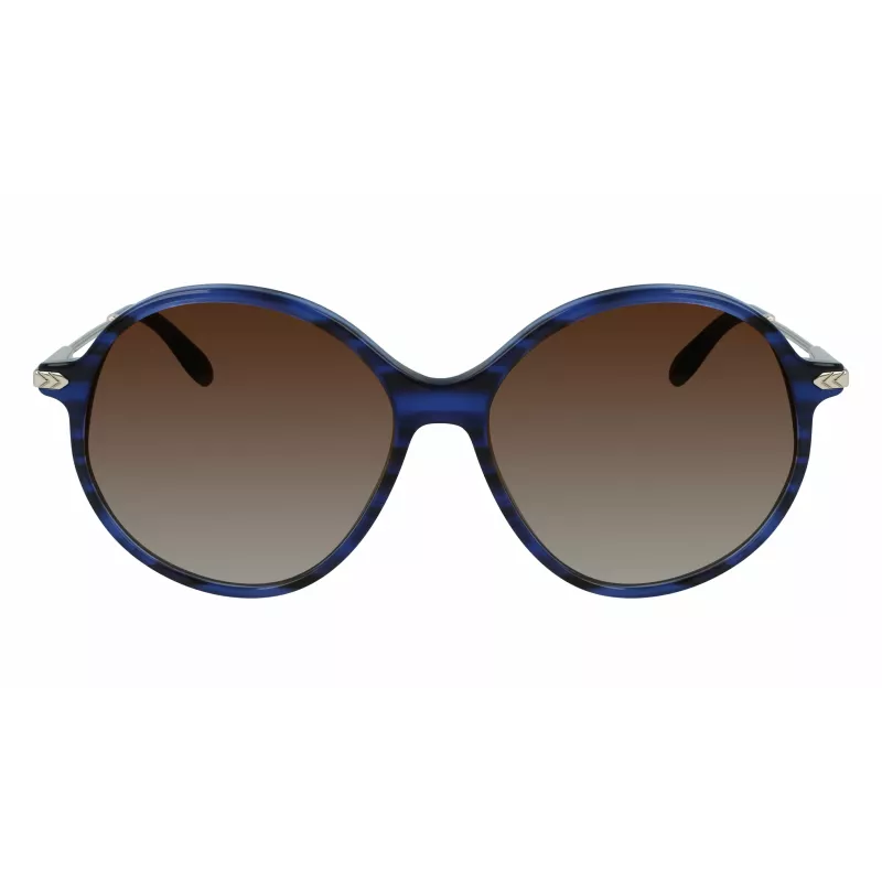 Occhiali da sole donna Victoria Beckham VB632S-419 havana blu sfumato 58mm