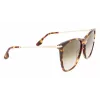 Victoria Beckham VB636S-221 Occhiali da sole da donna Havana Marrone 58mm