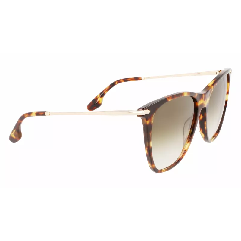 Victoria Beckham VB636S-221 Occhiali da sole da donna Havana Marrone 58mm
