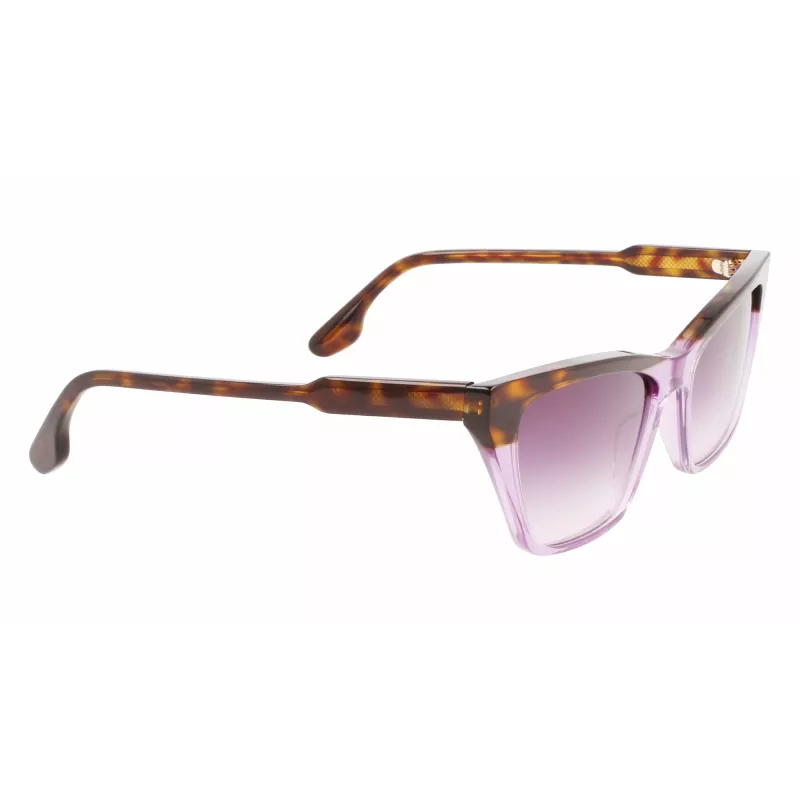 Victoria Beckham VB638S-223 Occhiali da Sole Donna Havana Marrone Sfumato