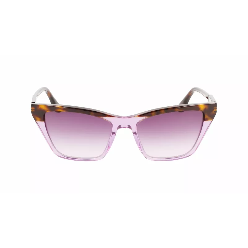 Victoria Beckham VB638S-223 Occhiali da Sole Donna Havana Marrone Sfumato
