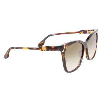 Victoria Beckham VB640S-418 Occhiali da sole Butterfly Blu Sfumato