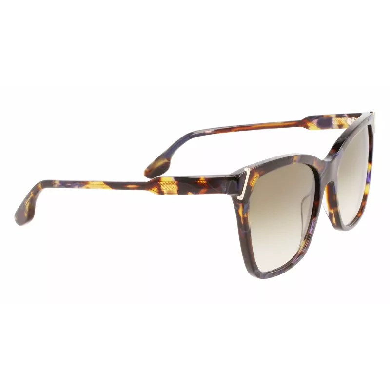 Victoria Beckham VB640S-418 Occhiali da sole Butterfly Blu Sfumato