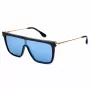 Victoria Beckham VB650S5319003 Occhiali da sole donna squadrati in acetato, nero/grigio, 53/19/140 mm