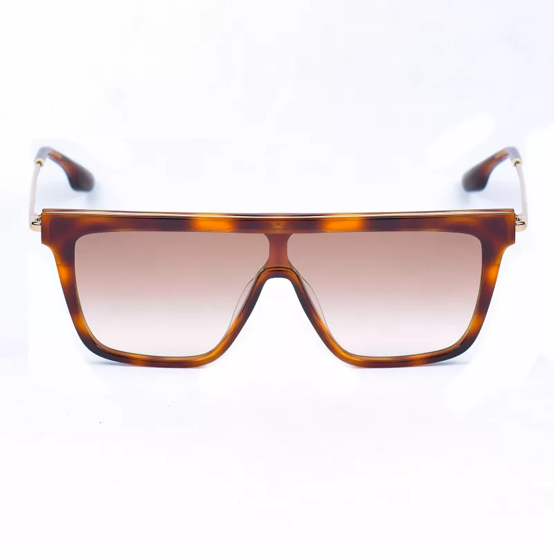 Victoria Beckham VB650S5319216 Occhiali da sole donna Havana acetato marrone sfumato 53mm