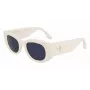 Victoria Beckham VB654S5022103 Occhiali da sole donna - Montatura in acetato nera, lenti in policarbonato grigie, 50 mm