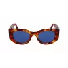 Victoria Beckham VB654S5022222 Occhiali da sole donna squadrati nero/grigio 50 mm