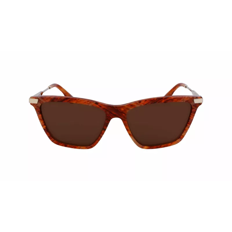 Occhiali da sole donna Victoria Beckham VB663S-238 havana marrone sfumato 57mm