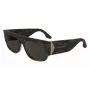 Victoria Beckham VB666S5516321 Occhiali da sole da donna oversize quadrati Havana Marrone Sfumato 55mm