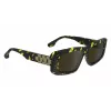 Victoria Beckham VB669S5513012 Occhiali da sole donna squadrati in acetato - nero/grigio - 55/13/145 mm