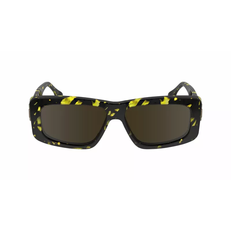 Victoria Beckham VB669S5513012 Occhiali da sole donna squadrati in acetato - nero/grigio - 55/13/145 mm