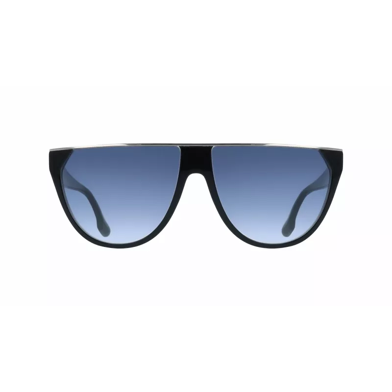 Victoria Beckham VB682S Occhiali da sole donna nero acetato lenti grigie 61mm