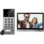 Videocitofono EURA VDP-30C5 Tuya, 1080p, Wi-Fi, audio bidirezionale, rilevamento movimento PIR, visione notturna, IP54, campanello wireless