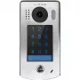 VIDOS DUO S1301D Gate Station - citofono esterno a 2 fili con telecamera 2,0 MP, obiettivo grandangolare 170°, visione notturna IR, acciaio inox, argento