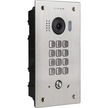VIDOS DUO S1411D Postazione esterna - Full HD 1080p, 2 fili, IP65, argento