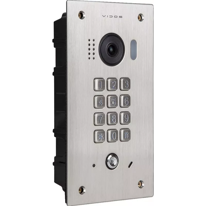 VIDOS DUO S1411D Postazione esterna - Full HD 1080p, 2 fili, IP65, argento