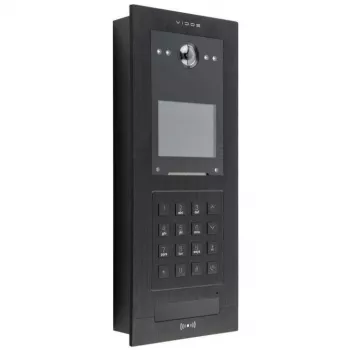 VIDOS S210 videocitofono 2IP, Full HD 1080p, RFID, Wi-Fi, argento/grigio