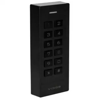 VIDOS ZS45-X Serratura combinata WiFi - serratura smart per porta con impronta digitale, PIN, RFID, controllo tramite app, nera
