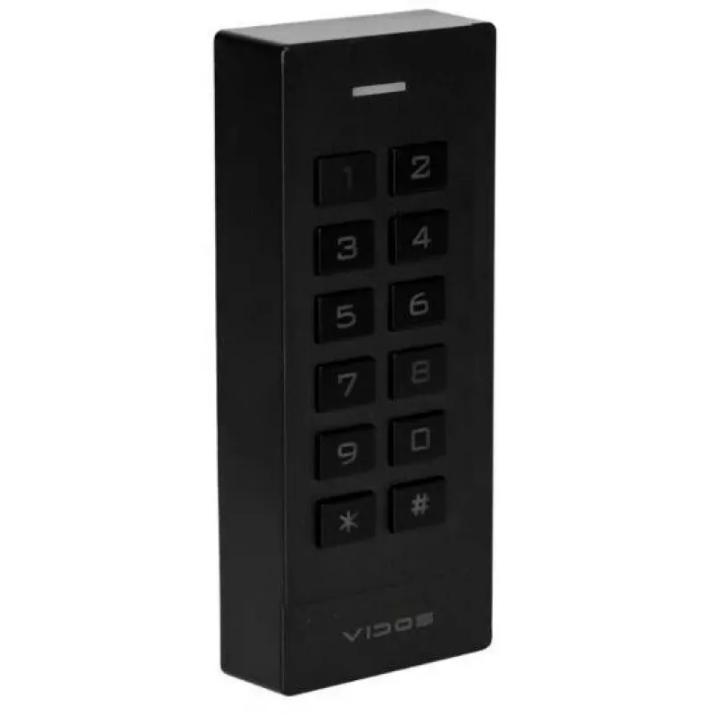 VIDOS ZS45-X Serratura combinata WiFi - serratura smart per porta con impronta digitale, PIN, RFID, controllo tramite app, nera