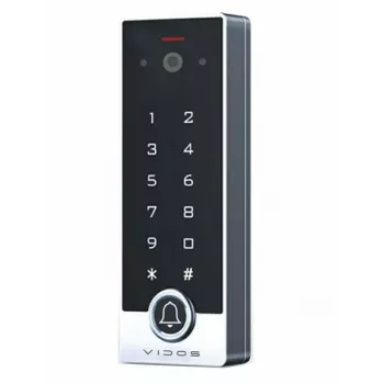 VIDOS ZW49-X Serratura per controllo accessi con videocitofono, tastiera e lettore RFID, IP65