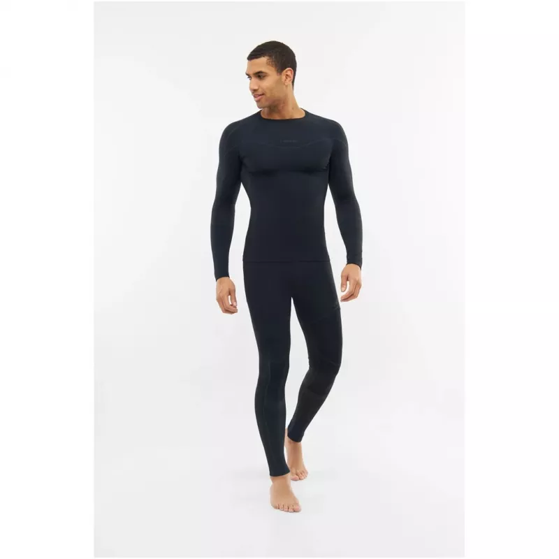 Viking Gary set intimo termico uomo nero L