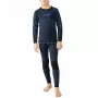 Viking Riko set intimo termico per bambino nero-blu 116-128 cm