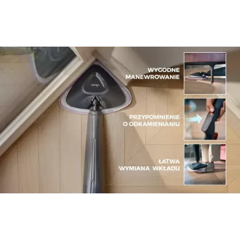 Vileda Steam Plus Pro Compact lavapavimenti a vapore