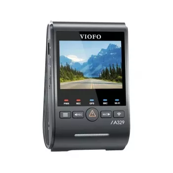 VIOFO A329S 1CH GPS Dash Cam 4K UHD con Sony STARVIS 2 IMX678, GPS integrato, Wi-Fi, modalità parcheggio, LCD 2,4 pollici, supercondensatore, fino a 512 GB