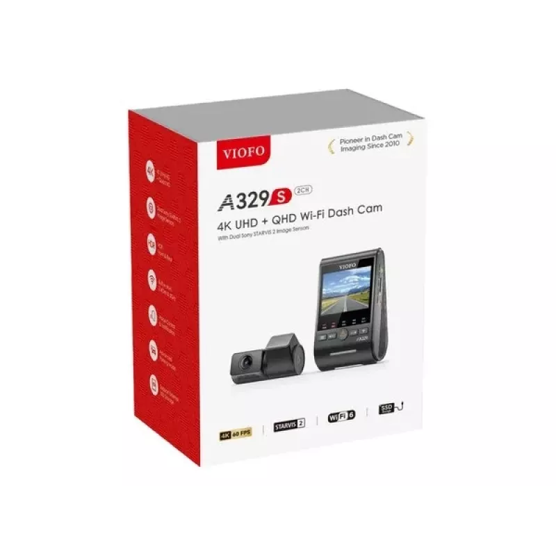 VIOFO A329S 2CH GPS Videoregistratore
