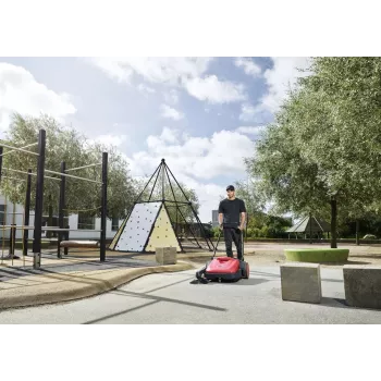 VIPER spazzatrice manuale 50000492, larghezza di spazzatura 680 mm, contenitore 38 L, interni ed esterni