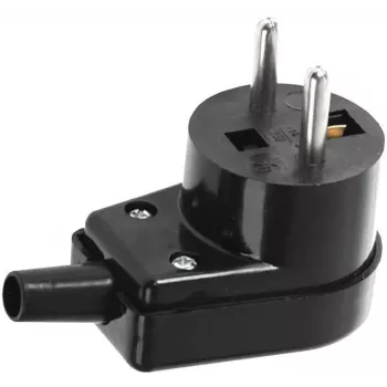 VIPLAST 220-05 Spina angolare 16A 250V IP20 nero