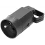 Viplast 315-05 presa portatile con messa a terra e manico, 2P+Z, 16 A, 250 V, IP20, nero