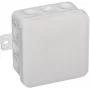 VIPLAST V5 Klik scatola di derivazione da parete, vuota, 12 ingressi cavi, IP54, bianco, 75x75x41 mm, 035-01