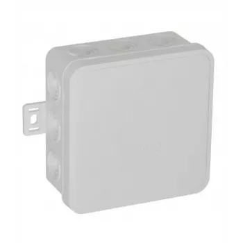 VIPLAST V6 Click scatola di derivazione da parete, 12 ingressi cavi, vuota, bianca, IP54, 85x85x41mm, 036-01