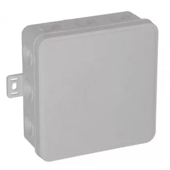 VIPLAST V7 Klik scatola di derivazione da parete, vuota, 12 ingressi cavo, bianca, IP54, 100x100x41 mm