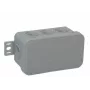 VIPLAST V8 Klik scatola di derivazione da parete, vuota, 8 ingressi cavi, grigio, IP54, 80x45x41mm, 038-03