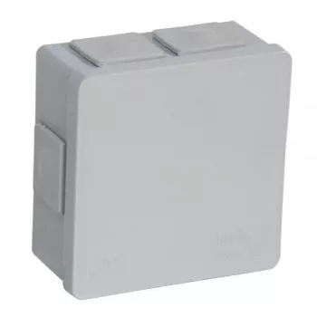 VIPLAST VP-02 scatola da parete, 6 ingressi cavi, IP55, grigio, 86x86x40mm