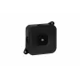 VIPLAST VP-2 scatola di derivazione da incasso, vuota, 4 ingressi cavi, IP44, nero, 85x85x35 mm
