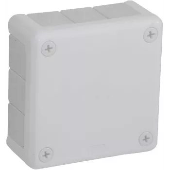 VIPLAST VP-41 scatola di derivazione a parete, vuota, 12 ingressi cavo, bianco, IP55, 98x98x42 mm