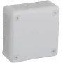 VIPLAST VP-41 scatola di derivazione a parete, vuota, 12 ingressi cavo, bianco, IP55, 98x98x42 mm
