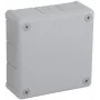 VIPLAST VP-51 scatola di derivazione da parete, 12 ingressi, grigio, IP55, 118x118x46 mm