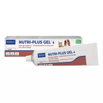 Virbac Nutri-Plus Gel 120g+C integratore alimentare ad alto contenuto energetico per cani e gatti