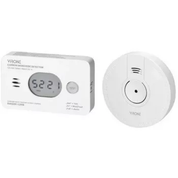 Virone DC-7 Set sensore - Sensore magnetico a contatto senza fili per porte e finestre