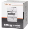 Virone EM-3 Contatore di energia trifase, 80A, 3 moduli, guida DIN TH-35mm