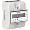 Virone EM-3 Contatore di energia trifase, 80A, 3 moduli, guida DIN TH-35mm