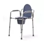 VITEA CARE MDH DRVW02 sedia toilette pieghevole con regolazione in altezza